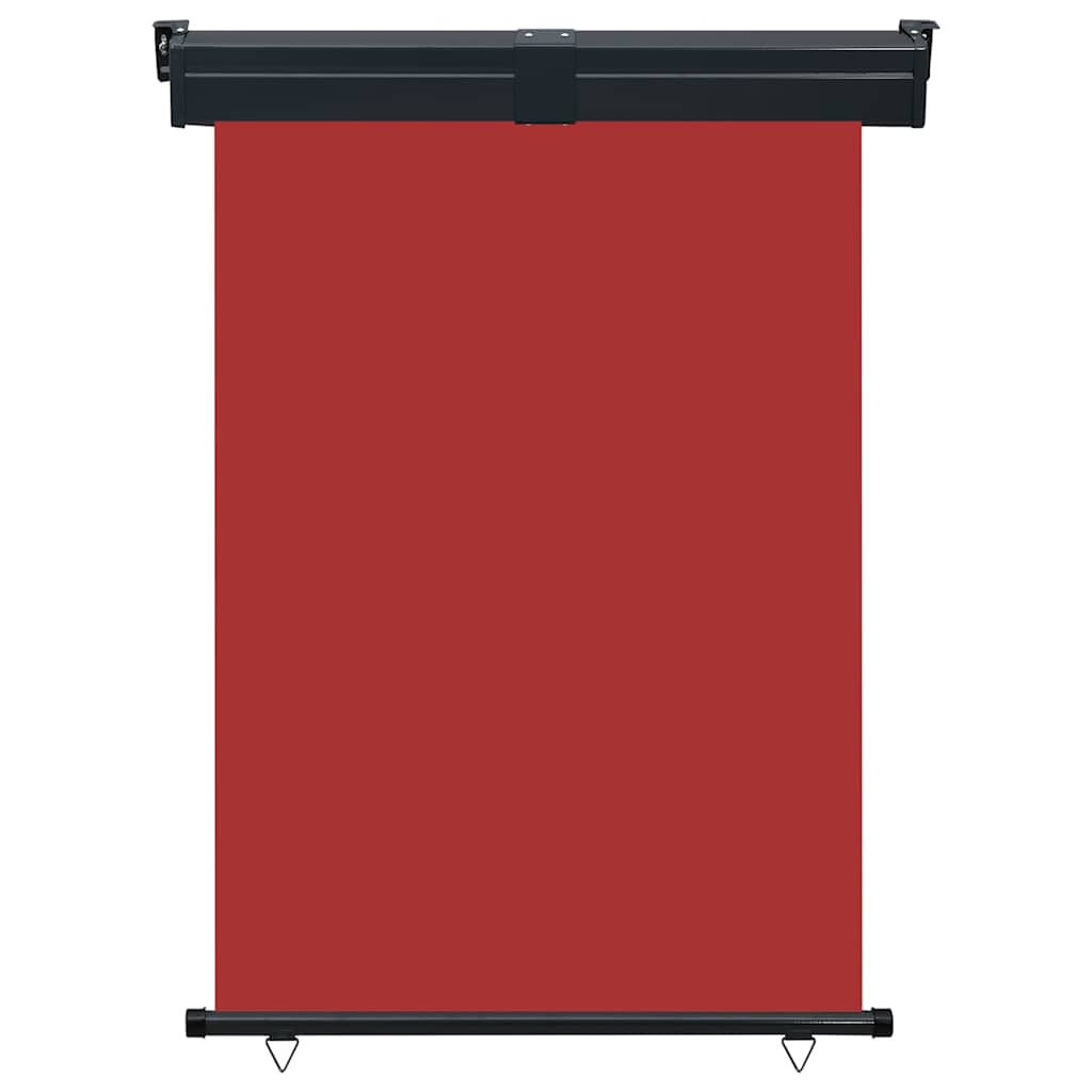 vidaXL Balkonscherm 125x250 cm rood afbeelding