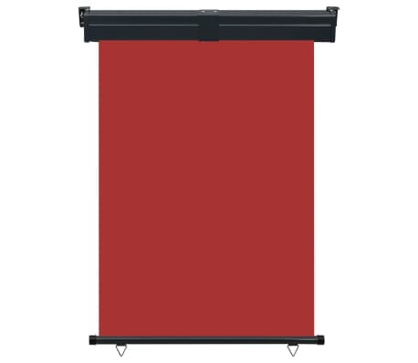 vidaXL Balkonscherm 120x250 cm rood