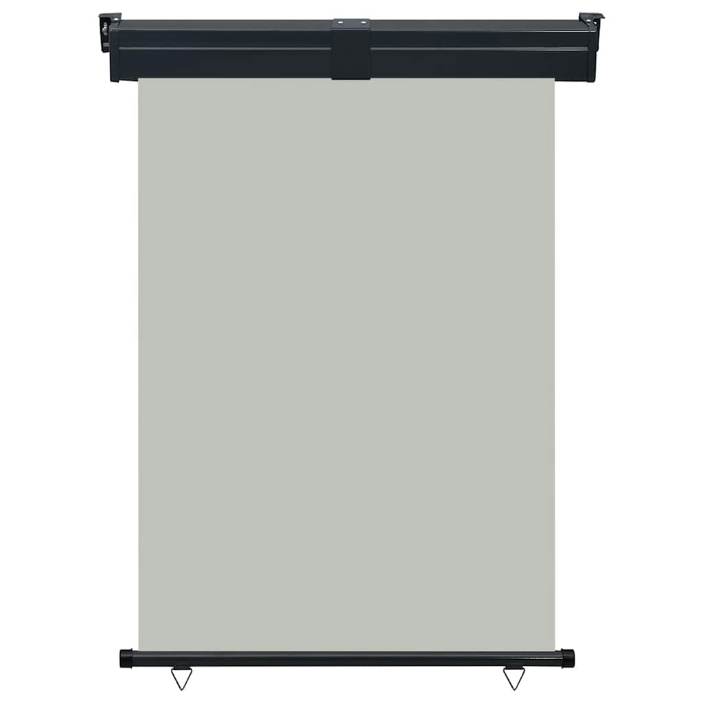 vidaXL Balkonscherm 125x250 cm grijs afbeelding