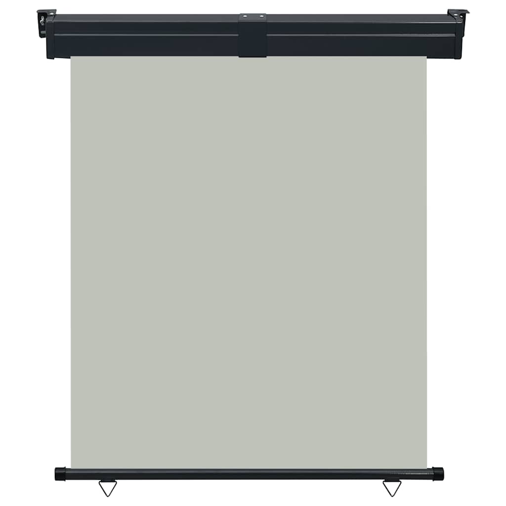 vidaXL Balkonscherm 145x250 cm grijs afbeelding