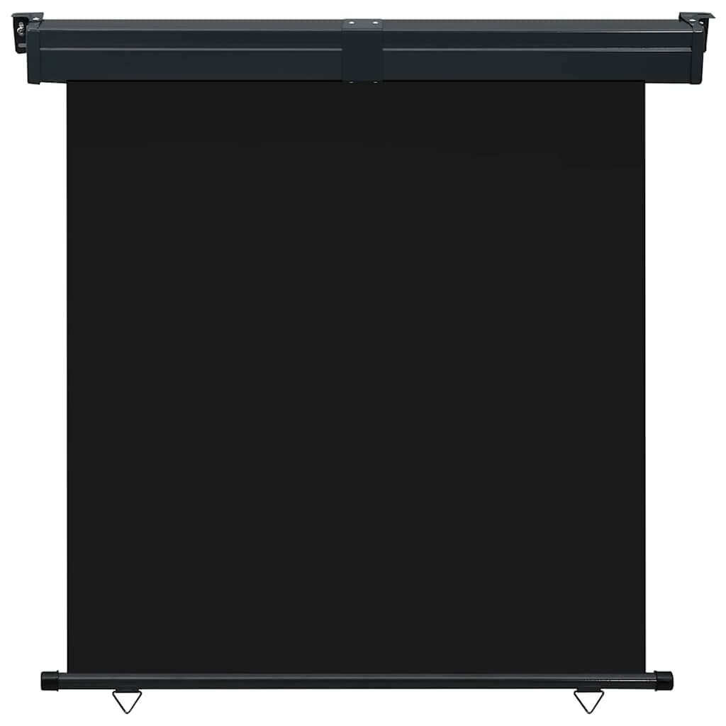 vidaXL Balkonscherm 165x250 cm zwart afbeelding