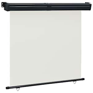 Balkonska stranska tenda 165x250 cm krem