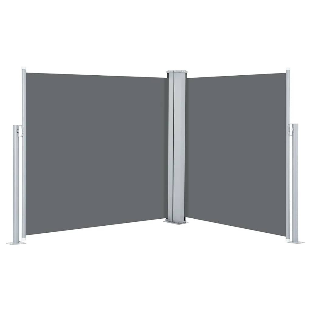 

vidaXL Retractable Side Awning Anthracite 47.2"x236.2"