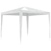 vidaXL peotelk 2,5 x 2,5 m, valge
