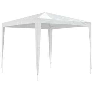 vidaXL peotelk 2,5 x 2,5 m, valge