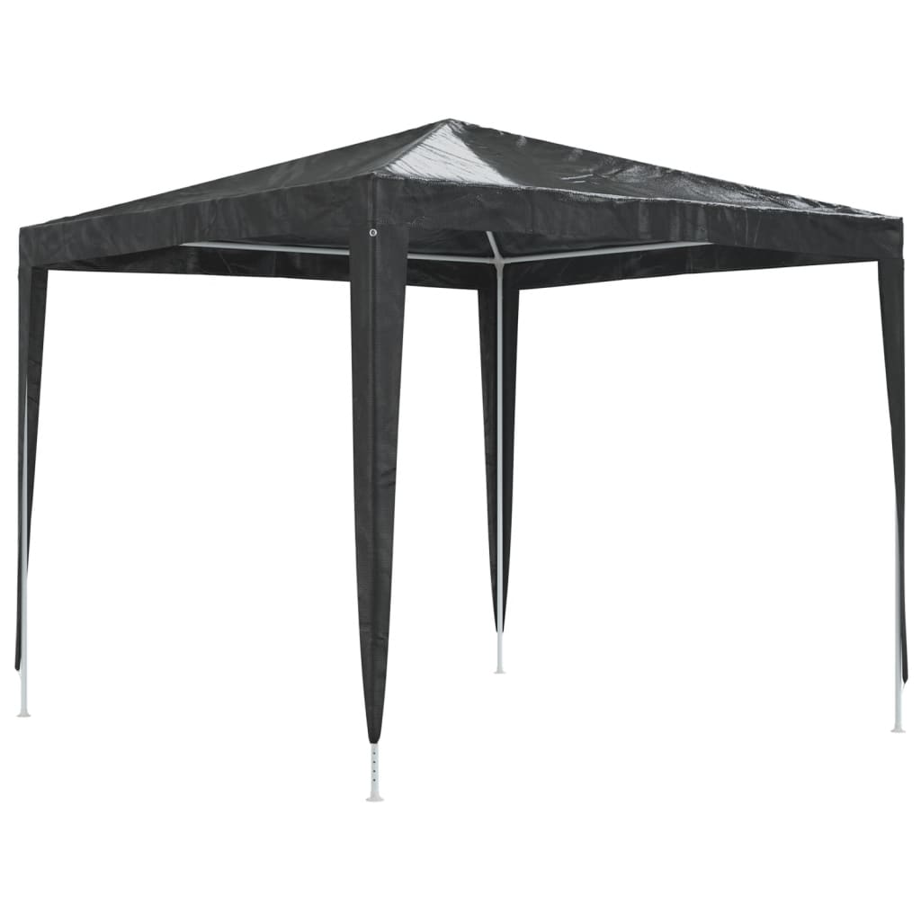 Photos - Tent VidaXL Professional Party  8.2'x8.2' Anthracite 0.3 oz/ftÂ² 