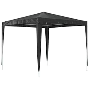 Profesionální party stan 2,5 x 2,5 m antracitový 90 g/m² - obrázek 5