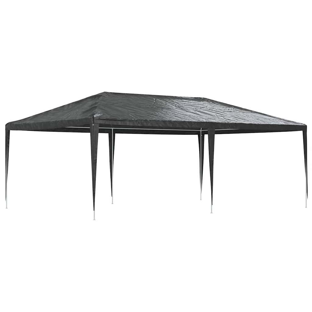 vidaXL Profesionální party stan 4 x 6 m antracitový 90 g/m²