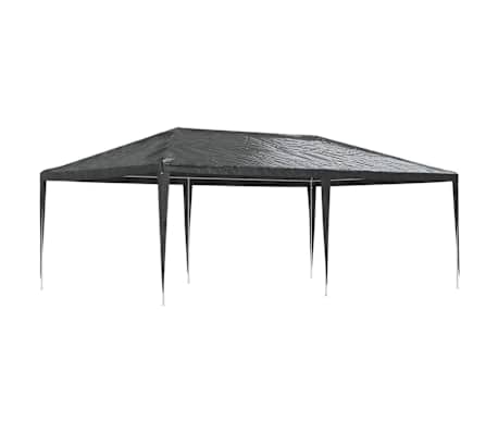 vidaXL Tenda para festas 4x6 m 90 g/m² antracite 