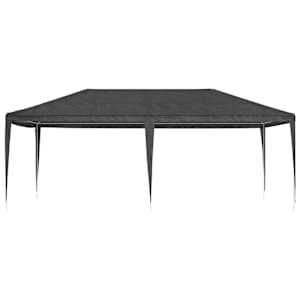 Profesionální party stan 4 x 6 m antracitový 90 g/m² - obrázek 3