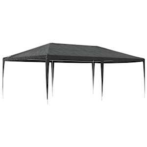 Profesionální party stan 4 x 6 m antracitový 90 g/m² - obrázek 5