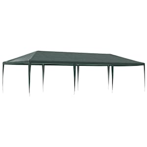 Profesionální party stan 4 x 9 m zelený 90 g/m² - obrázek 5