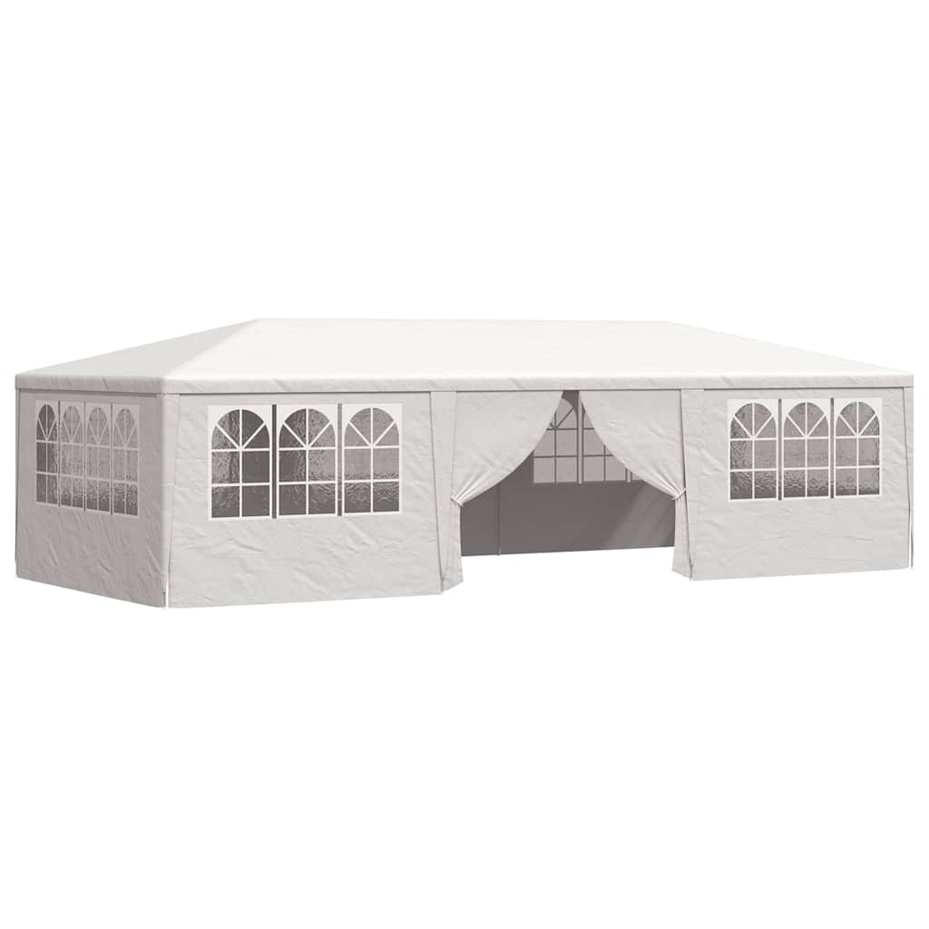 vidaXL Profesionální party stan s bočnicemi 4 x 9 m bílý 90 g/m²