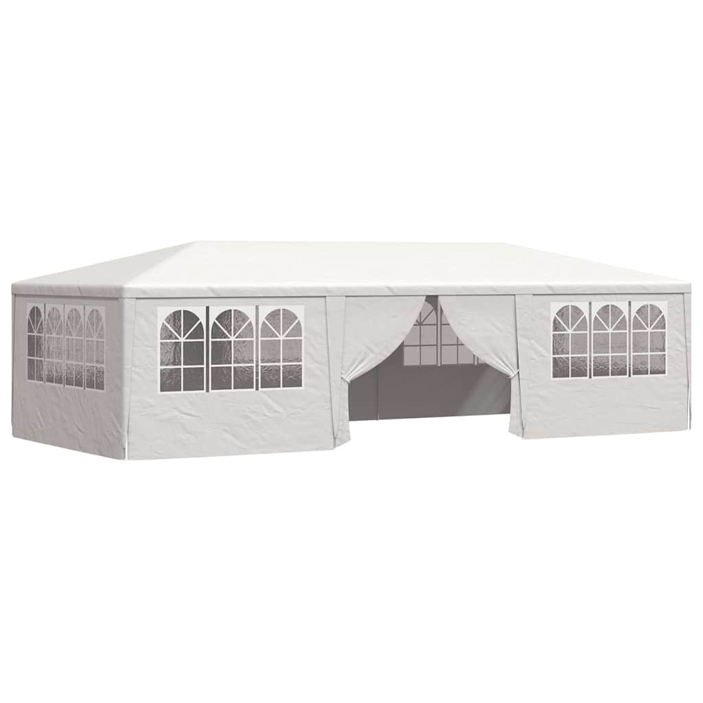vidaXL Profesionální party stan s bočnicemi 4 x 9 m bílý 90 g/m²