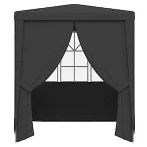 Profi party stan s bočnicemi 2,5 x 2,5 m antracitový 90 g/m² - obrázek 4