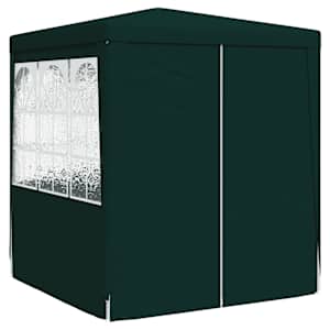 Profi party stan s bočnicemi 2,5 x 2,5 m zelený 90 g/m² - obrázek 3