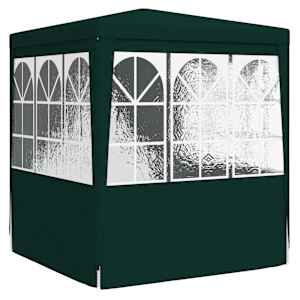 Profi party stan s bočnicemi 2,5 x 2,5 m zelený 90 g/m² - obrázek 6