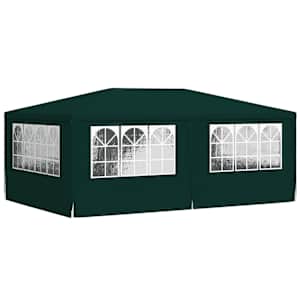 Profesionální party stan s bočnicemi 4 x 6 m zelený 90 g/m² - obrázek 6