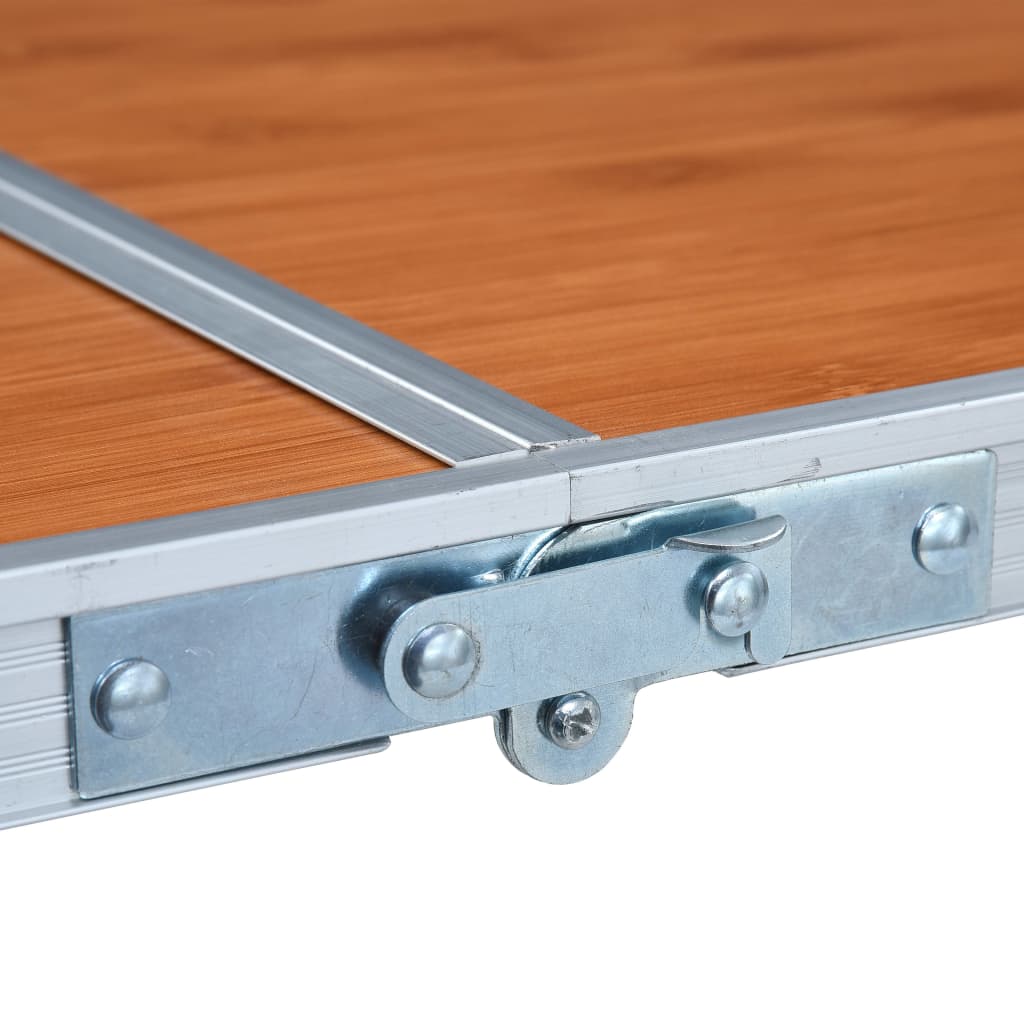 Foldable Camping Table Aluminium 120x60 Cm VidaXL 17 width=274