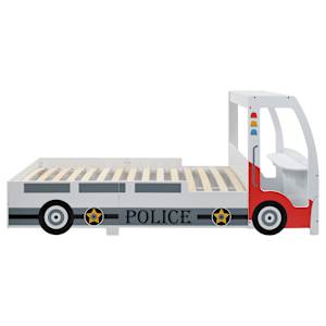 Dětská postel policejní auto s matrací 90 x 200 cm 7 zón H3 - obrázek 6