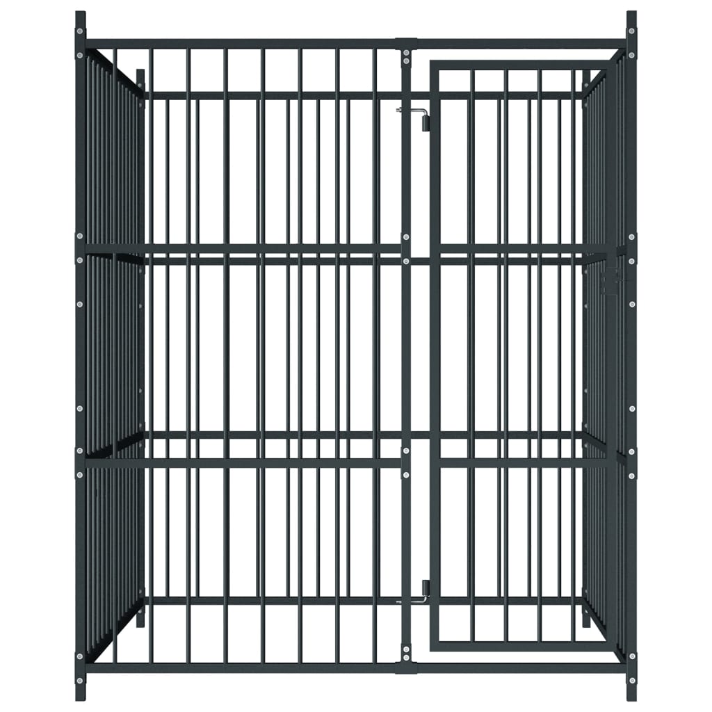 

vidaXL Hondenkennel voor buiten 150x150x185 cm