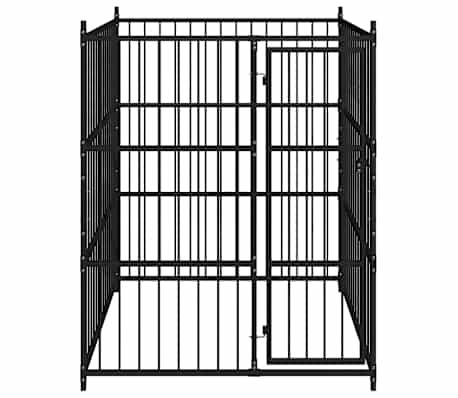 vidaXL Utandyra Hundabyrgi 150 x 150 x 185 cm