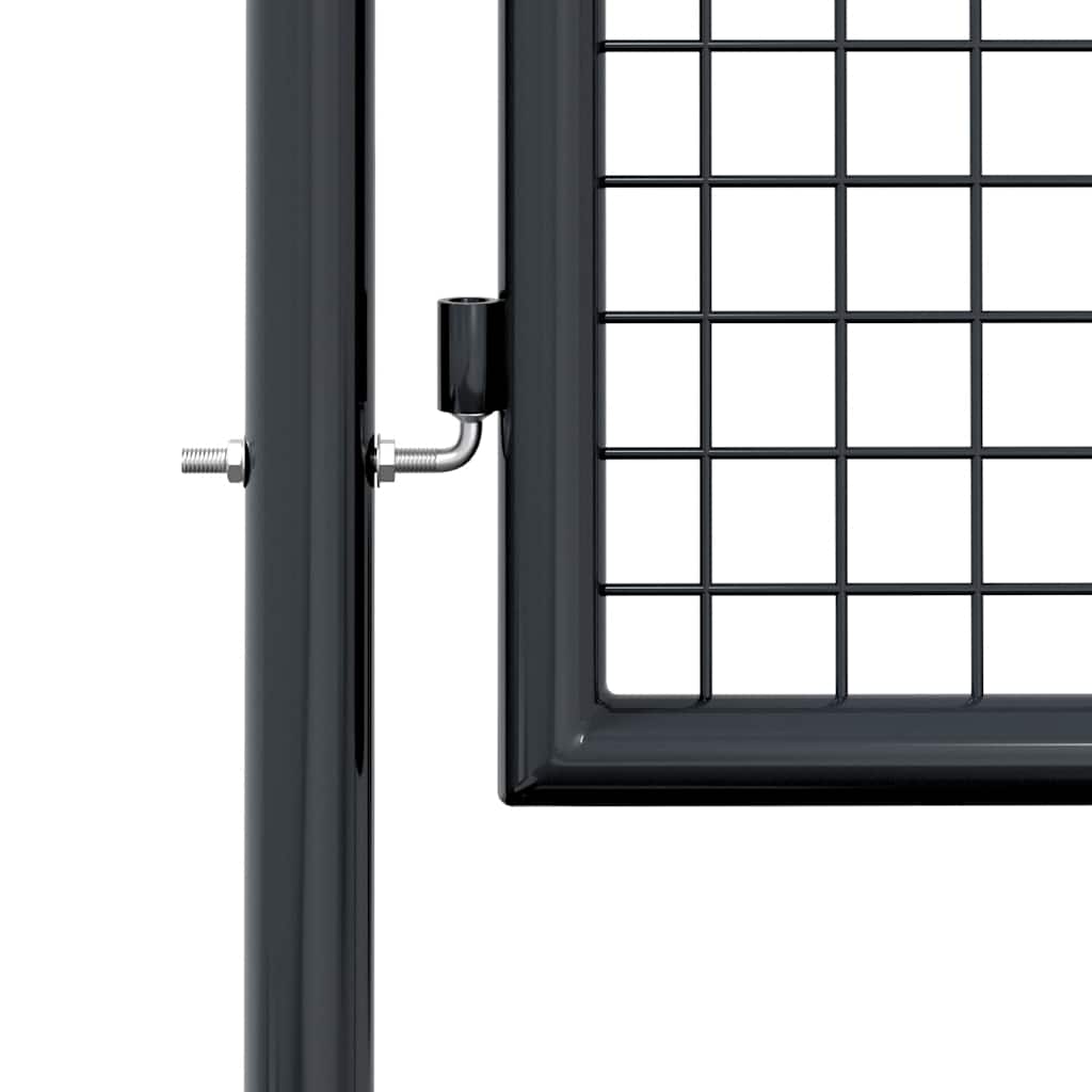 Portail en Maille tendance de Jardin Acier Galvanisé 100x200 cm Portillon Porte vidaXL