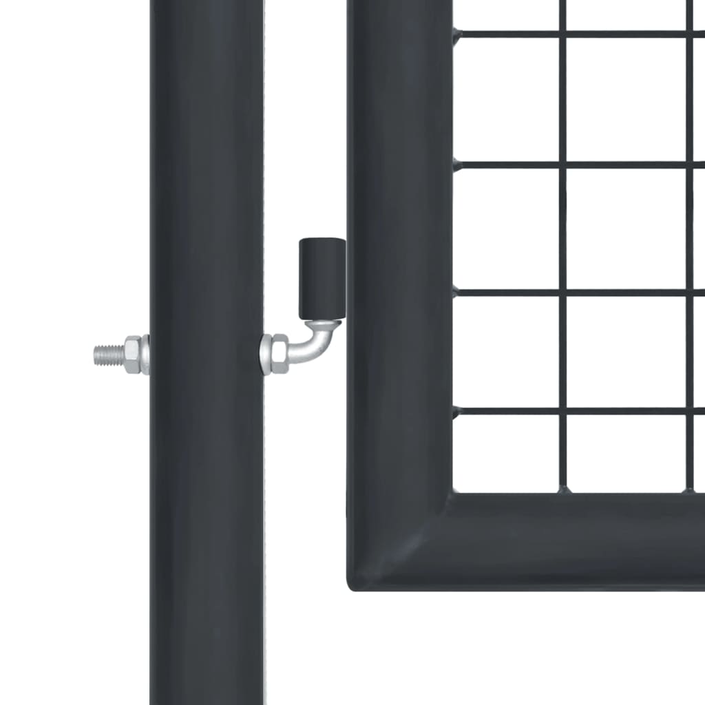 Portail collections en Maille de Jardin Acier Galvanisé 400x175 cm Portillon Porte vidaXL