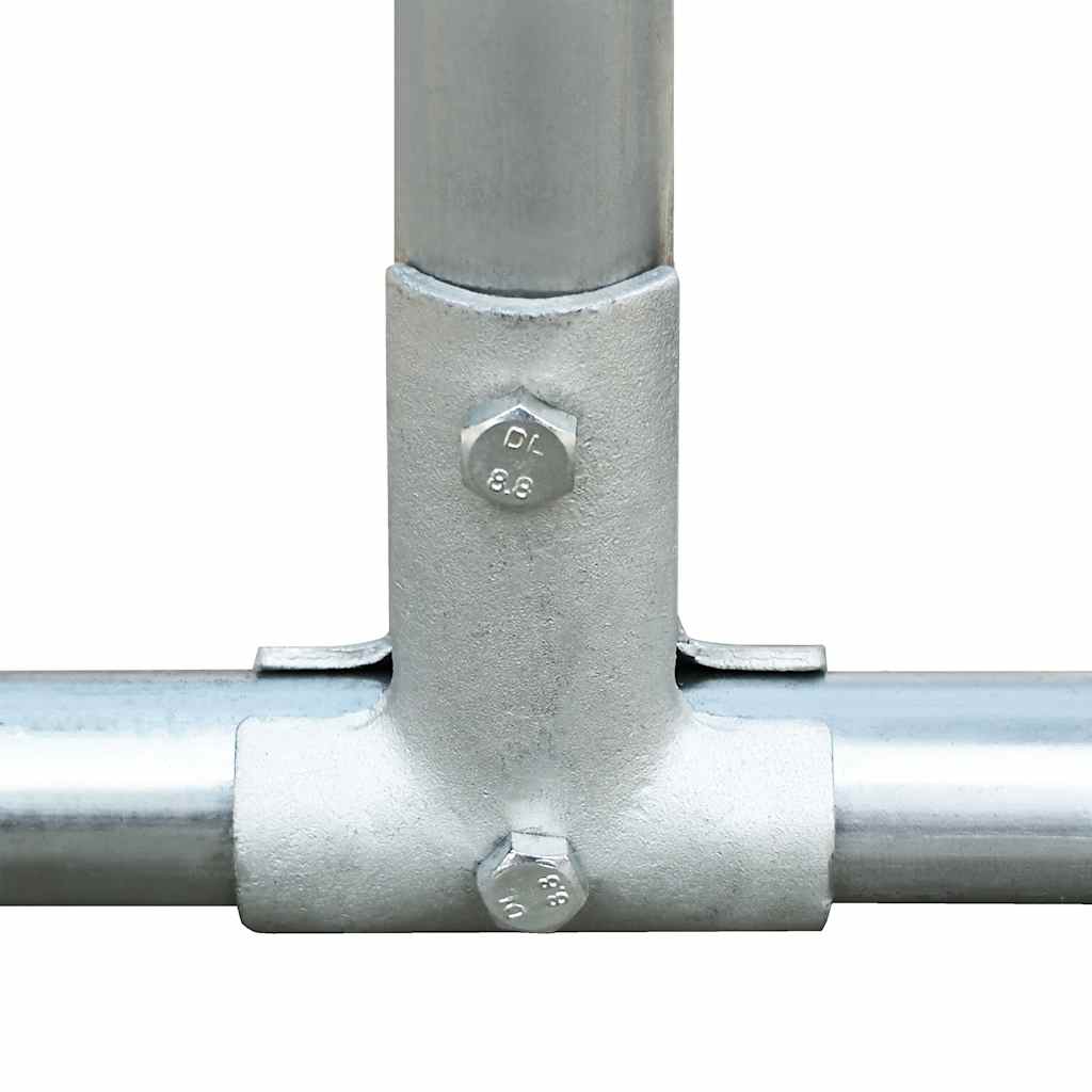 Canile Da Esterno In Acciaio Zincato 6x6x1 M VidaXL 17 width=274