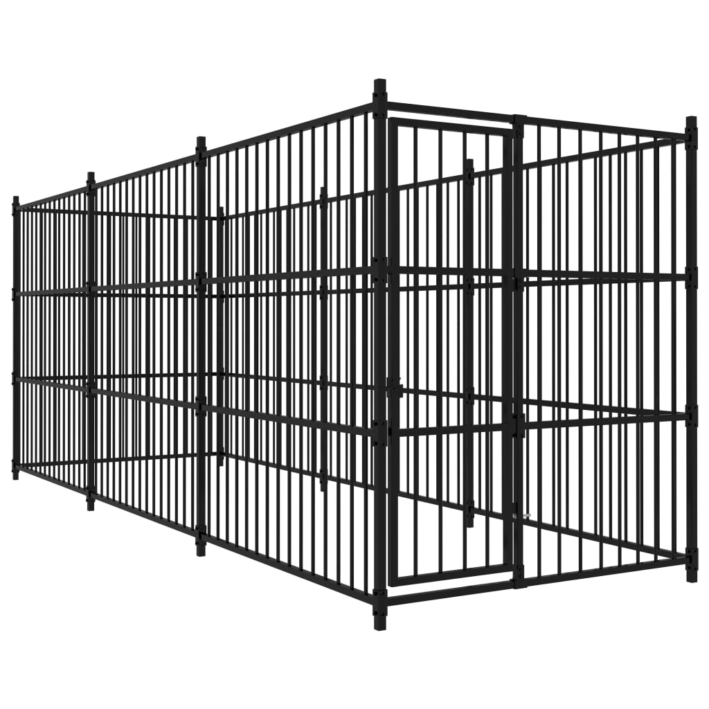

vidaXL Outdoor Dog Kennel 177.2"x59.1"x72.8"