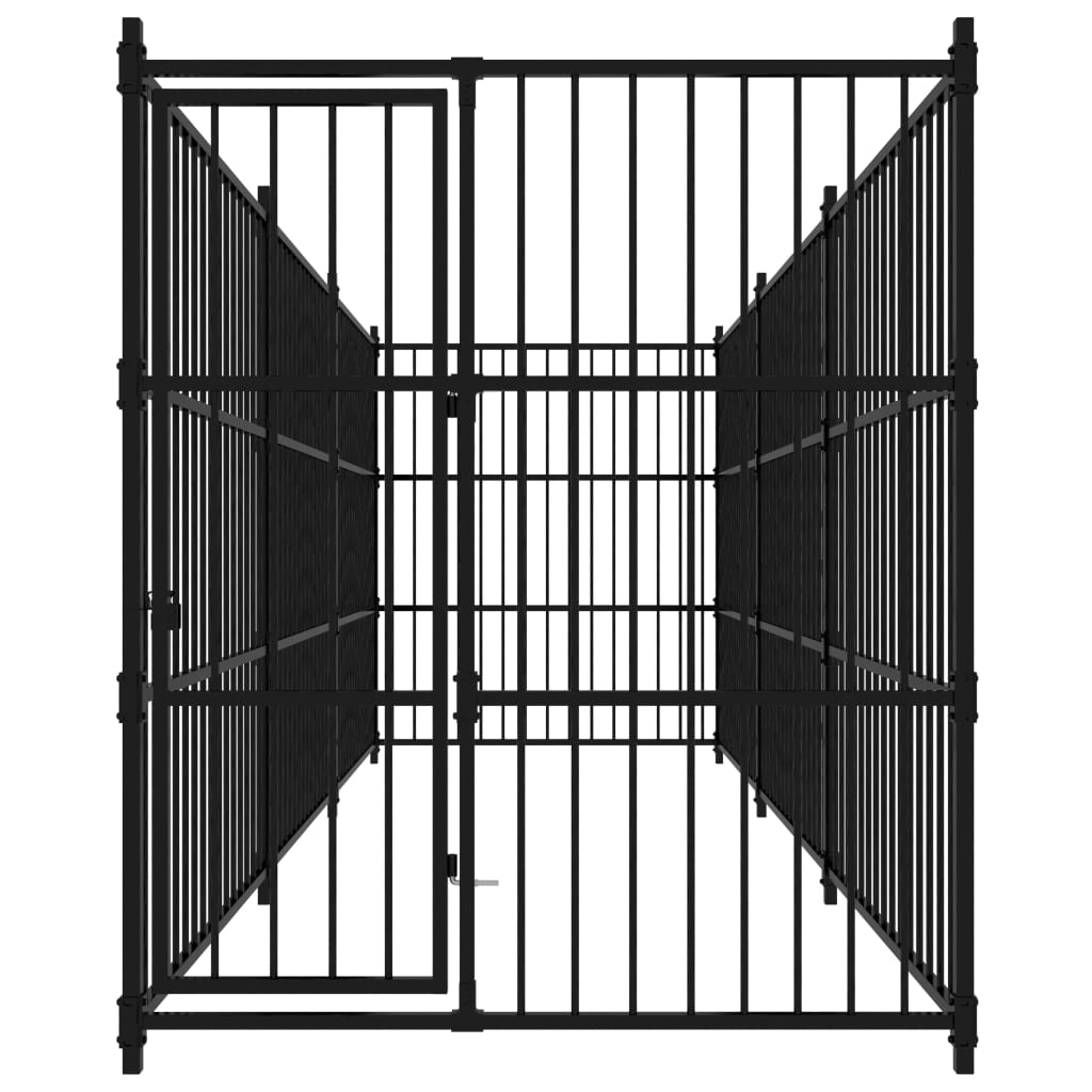 

vidaXL Hondenkennel voor buiten 450x150x185 cm