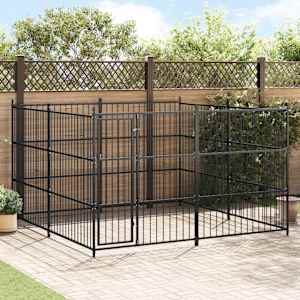 Zunanji pasji boks 300x300x185 cm