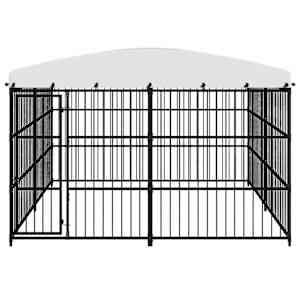 vidaXL Canile da Esterno con Tetto 300x300x210 cm