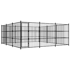 Zunanji pasji boks 450x450x185 cm