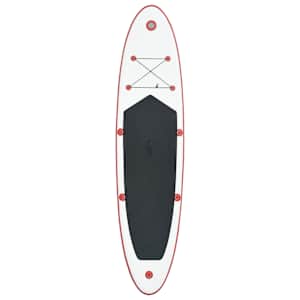 Nafukovací Stand Up Paddleboard (SUP) červenobílý - obrázek 3