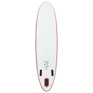 Nafukovací Stand Up Paddleboard (SUP) červenobílý - obrázek 4