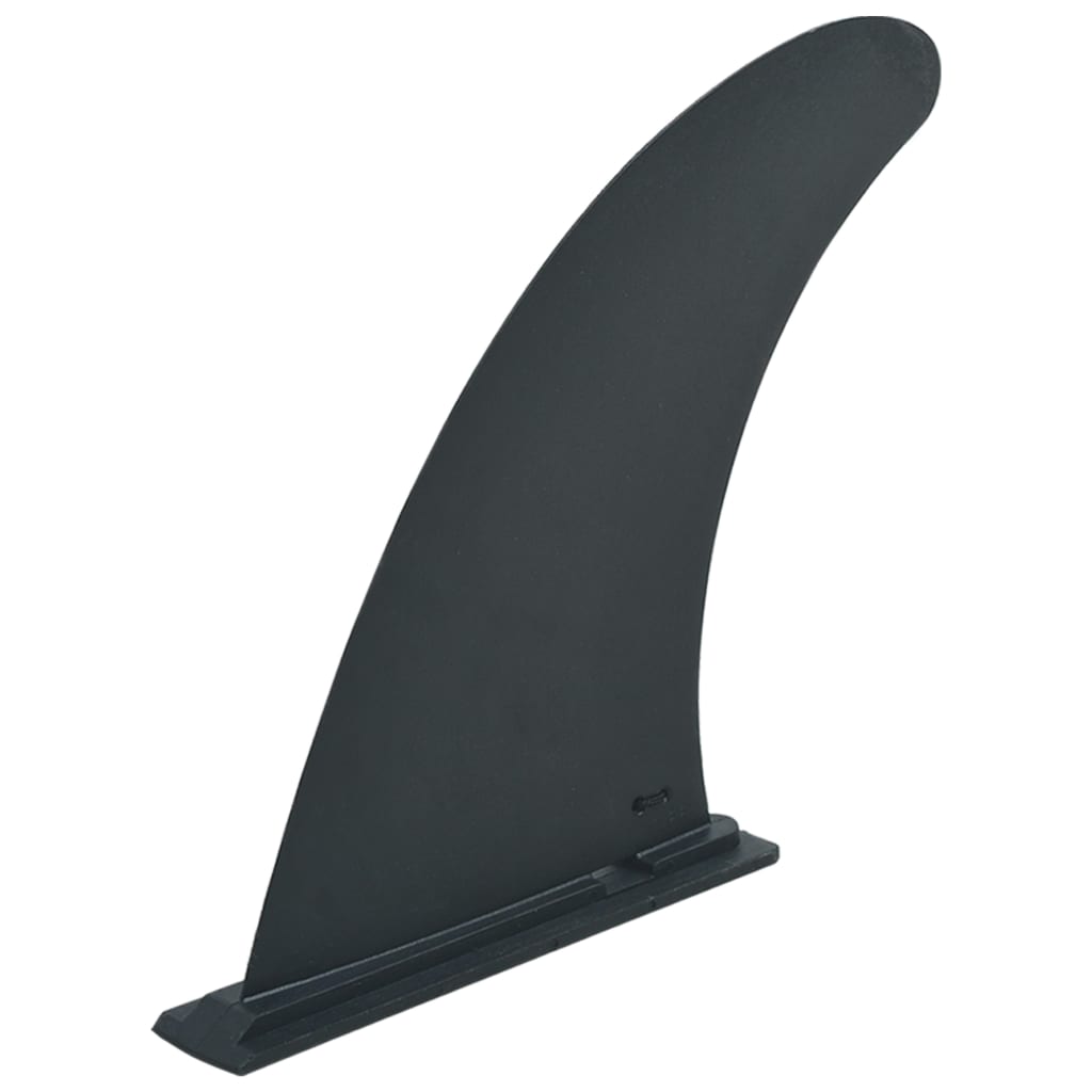Fekete műanyag középső uszony állószörfhöz 18,3 x 21,2 cm 
