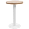 vidaXL bistroolaud, helepruun, 50 cm, MDF