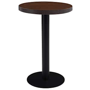Bistro stolek tmavě hnědý 50 cm MDF - obrázek 1