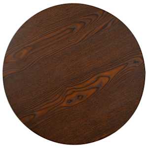 Bistro stolek tmavě hnědý 50 cm MDF - obrázek 2