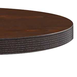 Bistro stolek tmavě hnědý 50 cm MDF - obrázek 3