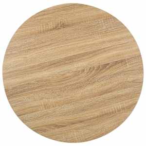 Bistro stolek světle hnědý 80 cm MDF - obrázek 2