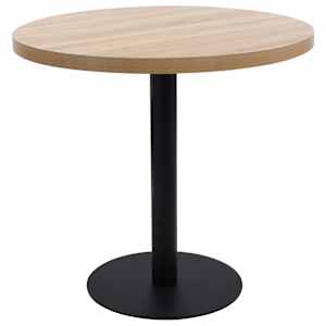 Bistro stolek světle hnědý 80 cm MDF - obrázek 1