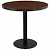 vidaXL bistroolaud, tumepruun, 80 cm, MDF