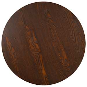 Bistro stolek tmavě hnědý 80 cm MDF - obrázek 2