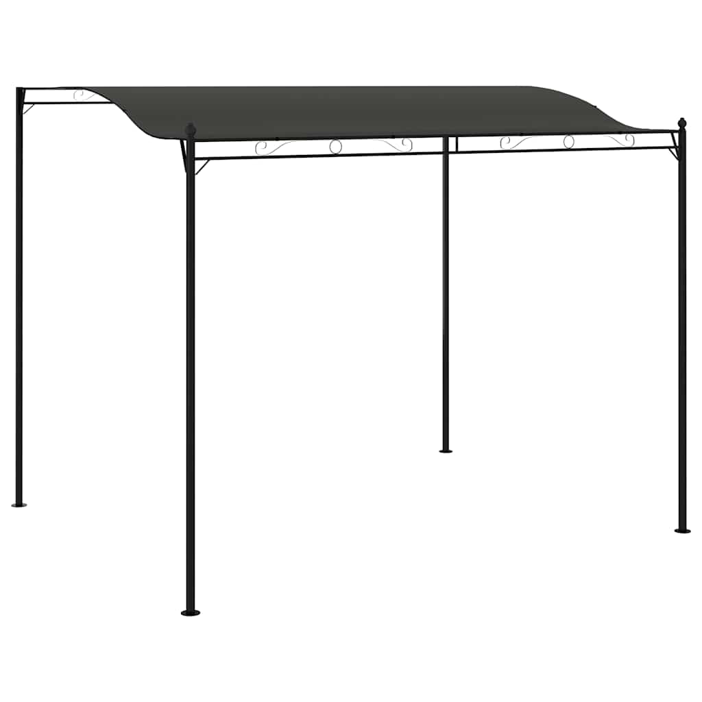 Auvent de parasol 3 x 2,4 m Anthracite