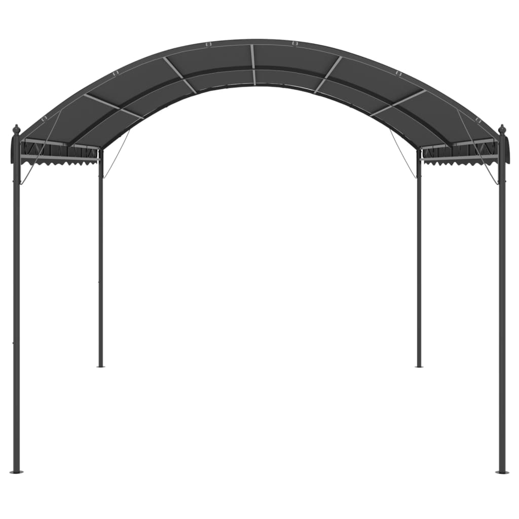 vidaXL antracitszürke napellenző 3 x 4 m