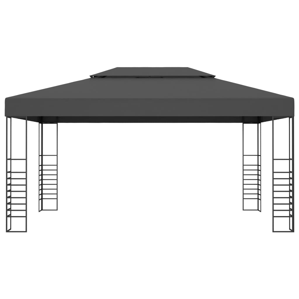 vidaXL Prieel 3x4 m antraciet afbeelding