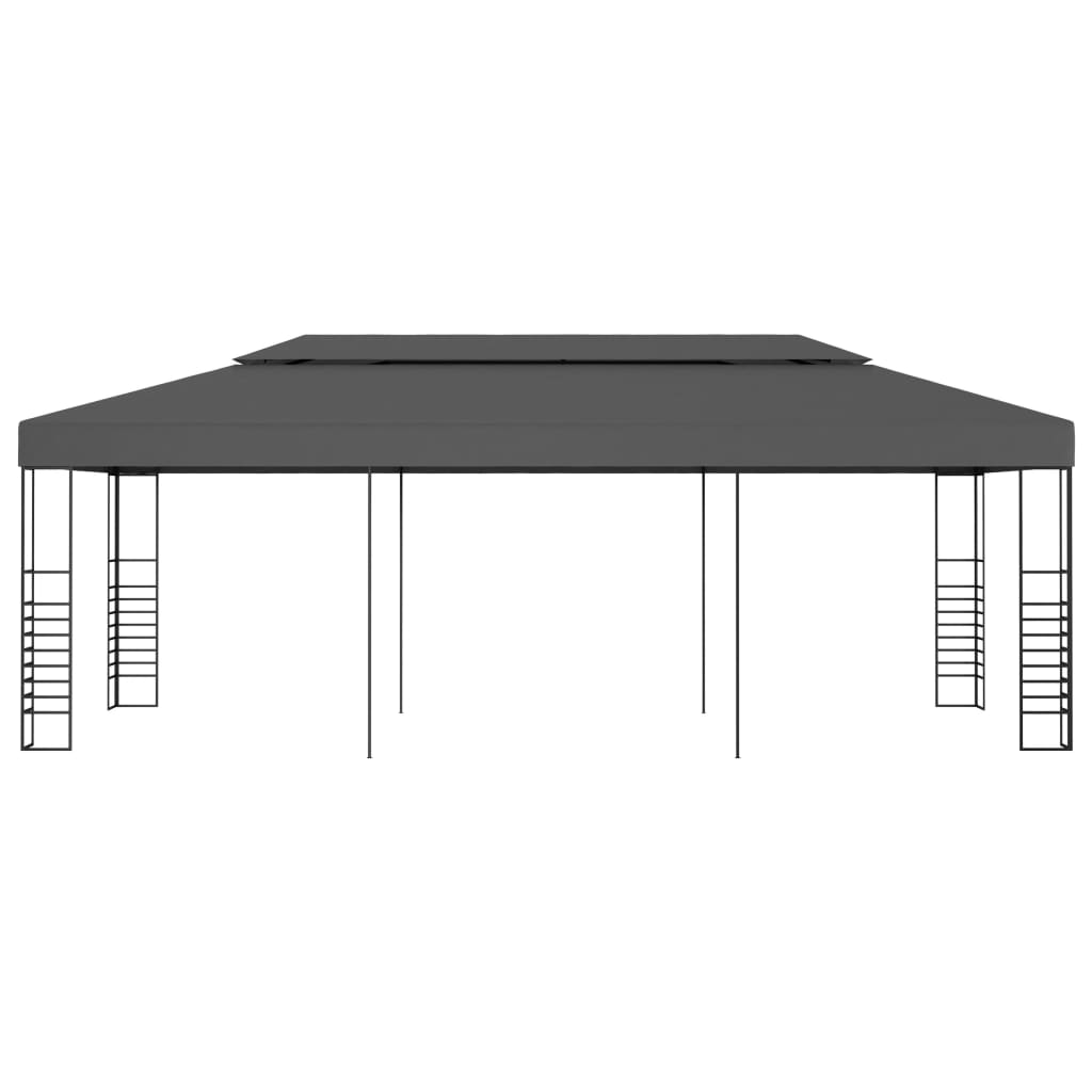 

vidaXL Tuinpaviljoen 3x6 m antraciet