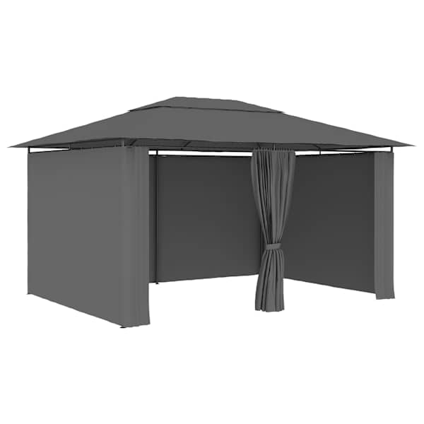 vidaXL kardinatega varikatus 4 x 3 m, antratsiithall